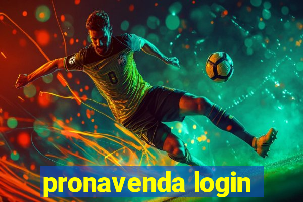 pronavenda login